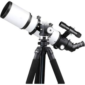 Monoculars Telescope High Power 80mm Refractor Telescope with Tripod & Finder Scope,with Low Light,with Smartphone Adapter,Backpack and Moon Filter Binoculars
