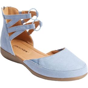Comfortview Women's The Marlowe Flat(Wide Widths Available)