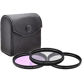 77mm Pro Series 3Pc Filter Set UV-CPL-FLD for Nikon Coolpix P1000