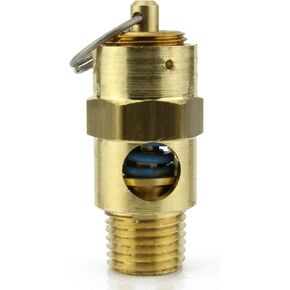 115 psi 1/4 "ذكر NPT ضاغط الهواء ضاغط السلامة الإغاثة السلامة البوب ​​من صمام