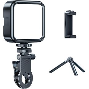 Selfie Fill Light LED Video Light Photography On-Camera Lighting 3000K to 6000K Cold Shoe Mount for DSLR Camera and Vlog