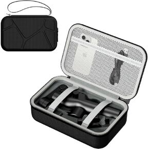 Osmo Mobile 7P Carry Case – Portable Hard Shell Travel Storage Bag for DJI Osmo Mobile 7/7P Gimbal Stabilizer & Accessories (Black)