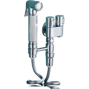 Handheld Toilet Sprayer Wall-Mounted Can be Used for Pet Cleaning Baby Cloth Diaper Spray Muslin Showers Women During Pregnancy Floor Cleaning Etc Make it Cleaner