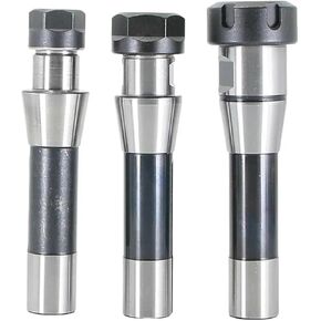 1pcs R8 Spindle ER16 ER20 ER25 ER32 ER40 Collet Chuck A M UM Nut Tool Handle M12 Thread 7/16 Milling Machine Tool Handle Taper Shank(Thread M12x1.75,R8-ER40UM)