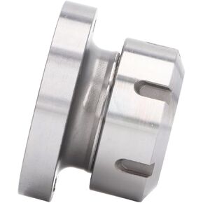 Clamping Collet Chuck, Carbon Steel 80mm CNC Lathe Milling ER40 Chuck with Stable Structure for Engraving Machine, HighQuality Bearings