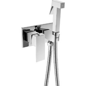 Handheld Bidet Sprayer for Toilet, Portable Bidet Sprayer Set Brass Baby Cloth Diaper Sprayer Wall Mount Toilet Bidet Sprayer Kit with Hot and Cold Water for Family Use Stable Inte