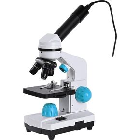 Zoom 2000x Biological Microscope Accessories Monocular Student Laboratory Lab