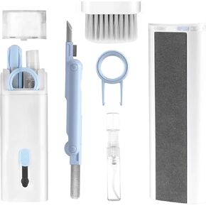 Airpod Cleaning Kit, 7 in 1 Electronic Cleaner Kit, 3 in 1 Cleaning Pen for Airpods Pro, Mac Keyboard Cleaner Kit, and Screen Cleaner with Cleaning Brush, for Airpods/iPad/iPhone/Computer