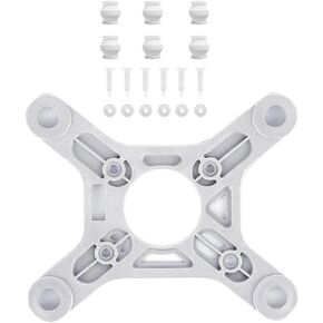 3 in 1 Camera Gimbal Mount Plate Rubber Damping for Phantom 3 Advanced,White,96 x 80 x 4mm