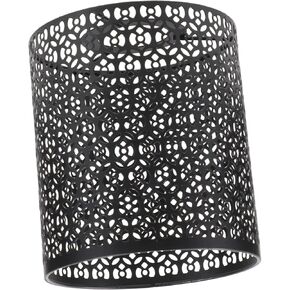Beige Decorative Lamp Shade Pendant Ceiling Light Shade Flower Carving for Home Decor