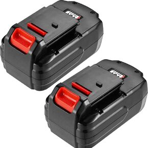 2Packs 4.5Ah High Capacity Replacement for Porter Cable 18V Battery Ni-Mh PC18B Compatible with Porter Cable 18 Volt PC18B-2 PCC489N PCMVC PCXMVC Cordless Tools Batteries(Red)