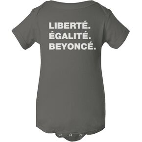 Music World Tour Renaissance Liberte Egalite Beyonce Baby Bodysuit