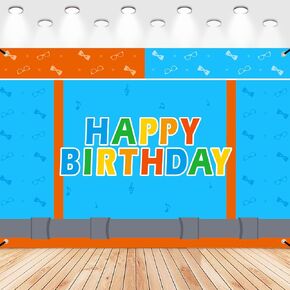 5 * 3ft English Teacher Birthday Party Decorations Supplies, Cartoon English Teacher Party Photography Backdrop Photo Decor Banner, Kids Boy Girls Photography Backdrop (5x3ft)