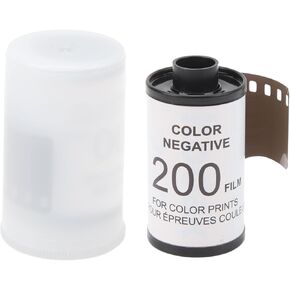 35mm Color Negative Film ISO200 | 8 Sheets Vintage Film Roll for 135 Cameras | High Definition & Vivid Colors | Indoor/Outdoor Photography