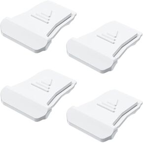 4PCS ER-SC2 Camera Hot Shoe Cover Protector Cap Designed for Canon EOS R50 V R50V R6 R5 Mark II R10 R7 R1 R3 PowerShot V1 Camera Replace Canon ER-SC2 Shoe Cover (NOT fit Canon R5 Camera) - White