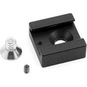 Cold Shoe Mount Adapter with 1/4inch Screw Base for DSLR Camera Cage Monitors LED Light Microphone Flashing Camcorder