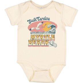 TATY Kids Vacation Myrtle Beach Baby Infant Bodysuit