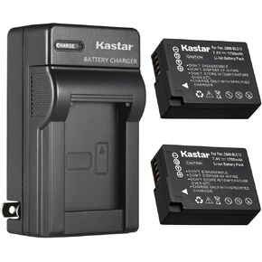 Kastar AC Wall Battery Charger Replacement for Panasonic Lumix DMC-G6 DMC-G6KK, Lumix DMC-G7 DMC-G7HK, Lumix DMC-G81, Lumix DMC-G85, Lumix DMC-GX8 DMC-GX8KBODY, Lumix DMC-GH2 DMC-GH2GK