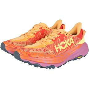 HOKA Women's Speedgoat 6 Trail Running Shoes, Size 7, Sherbert