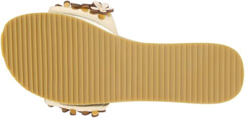 جوز الهند بواسطة Matisse Womens Chelsea Floral Slide Sandals عرضية منخفضة منخفضة الكعب 1-2 " - أبيض in Saudi Arabia