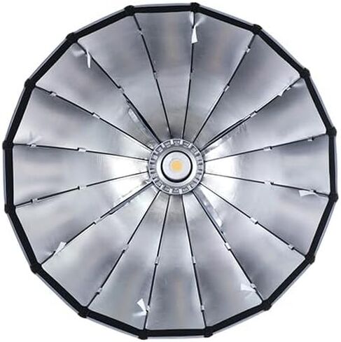 REFLEX CAMERA 90cm Deep Parabolic Softbox Diffuser Kit – Bowens Mount, Professional Lighting with Grid & Dual Diffusers for Photography & Video, Quick Setup, Studio/Outdoor Use in Saudi Arabia