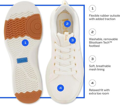 Keds Women's Blisswalk Lace Up Fashion Sneaker in Saudi Arabia