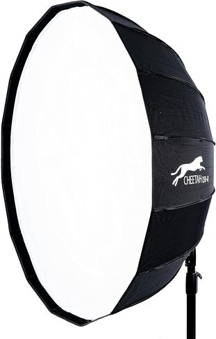 CHEETAH Stand QSB -42 Softbox (Bowens) W/Egg Crate Grid و Skup Sytre -Style Sofbox - متوافق مع Bowens ، Godox ، Profoto ، Alienbees ، Glow ، Elinchrom ، Flashpoint Strobes in Kuwait