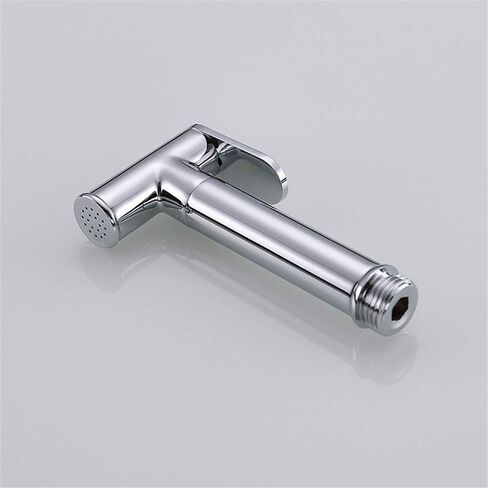 Faucets Matte Black & Chrome BathroomSprayer Kit, Solid Brass Hot and Cold Mixer Wall MountedFaucet,Chrome(Chrome) in Saudi Arabia