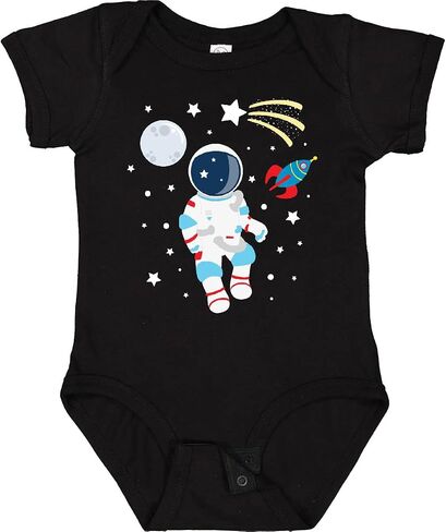 رائد فضاء inktastic The Moon Spaceship و Roofing Star Babysuit in Kuwait