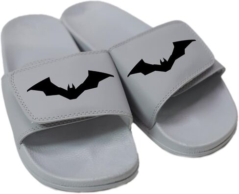 Custom Slides Sandals Shoes with Adjustable Strap Add your Text or Image in Saudi Arabia