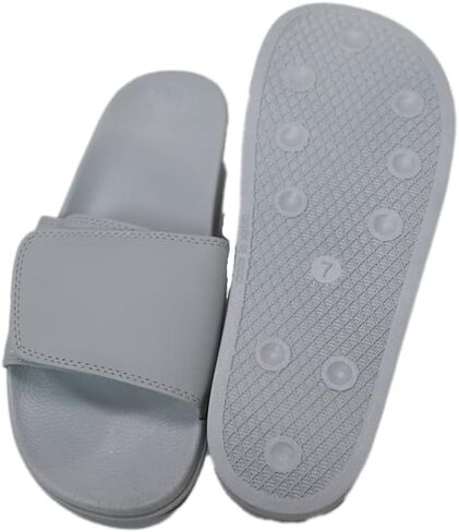 Custom Slides Sandals Shoes with Adjustable Strap Add your Text or Image in Saudi Arabia
