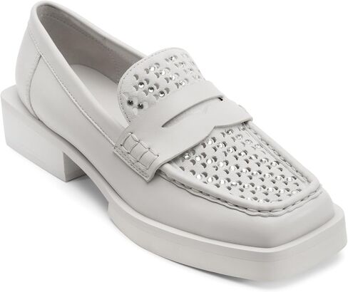 DKNY Women's Blevins Studded Heeled Loafer Mule in Kuwait