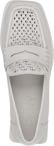 DKNY Women's Blevins Studded Heeled Loafer Mule in Kuwait