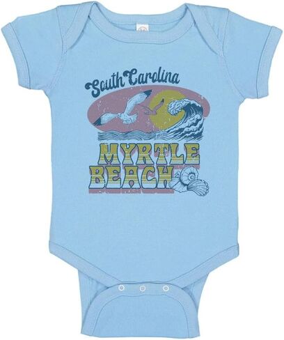 Taty Kids Vacation Myrtle Beach Baby Bodysuit in Kuwait