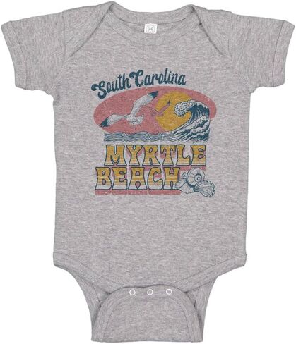 Taty Kids Vacation Myrtle Beach Baby Bodysuit in Kuwait