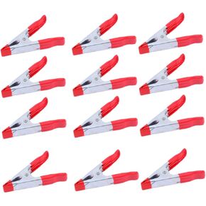 20pcs Metal A-word Clip Clamp Set for Backdrop Holders Strong Clamping Force Versatile for Photography