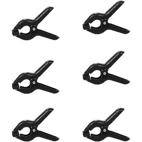 FOTO & TECH CHESTHED DUTH MASTIN CLAMPS 6 عبوات من 4.5 بوصة متوافقة مع خلفيات استوديو صور التصوير الفوتوغرافي