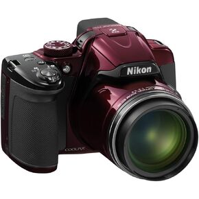 Nikon COOLPIX P520 18.1 MP CMOS Digital Camera with 42x Zoom Lens and Full HD 1080p Video (Red) (OLD MODEL)