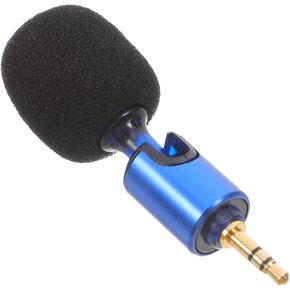 Miniature Microphone for Live Streaming Recording Compact Plug and Play Design Travel Friendly High Definition Audio for for Camera Smartphone Use