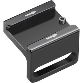 Cold Shoe Mount AntiTwist Cold Shoe Mount Adapter Bracket for Cage/Vertical Board/LED Light Monitors Microphones