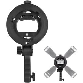 Handheld Grip S-Type Bracket Bowens Mount Holder Fit for Speedlite Flash Softbox