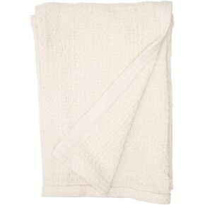 Lila and Jack 100% Cotton Waffle Baby Blanket, Soft and Lightweight Receiving Blanket for Newborn and Toddler