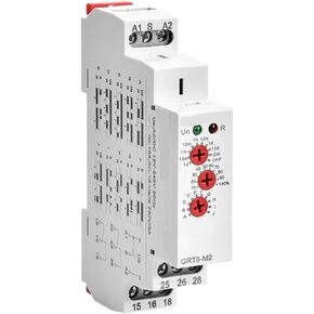 ترحيل توقيت متعدد الوظائف 12V 24V 220V-Admustable 10 وظائف و 10 نطاقات زمنية (GRT8-M2 ACDC12V-240V)