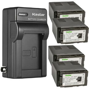 Kastar AC Wall Battery Charger Replacement for Panasonic AG-HMC40, AG-HMC43, AG-HMC45A, AG-HMC70, AG-HMC70U, AG-HMC73MC, AG-HMC80, AG-HMC83MC, AG-HMC150, AG-HMC151E, AG-HMC153MC Video Camera
