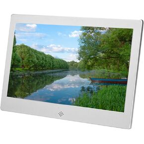 10.1-inch High-Definition Electronic Digital Photo Frame, Multi-Functional Wall-Mounted Picture and Video Player(Champagne Gold)