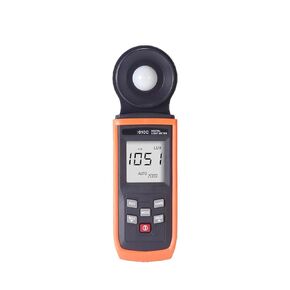 Lux Meter 0~200,000Lux Range Light Meter Pocket Design Illuminometer Lux/Fc Photometer Tester Enviromental Testing Luxometro