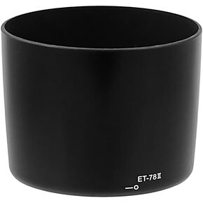 Fotodiox Lens Hood Replacement for ET-78II Compatible with EF 135mm f2L USM and EF 180mm f3.5L Macro USM Lens