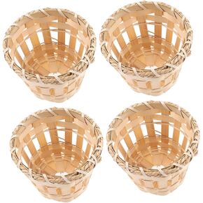 ARTIBETTER 12pcs Handwoven Lamp Shade Drum Shade Cover for Chandelier Boho Ceiling Light Decor Natural Material Easy Installation Warm and Romantic Lighting
