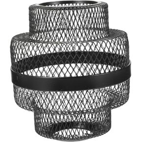 Modern Hollow Geometric Lamp Cover Decorative Cage Shade for Pendant Lighting Suitable for Home Office and Shops Height Matte Finish