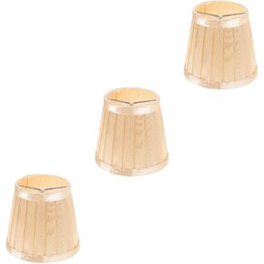 lamp 4pcs Wall Lamp Shade Ceiling Lamp Shade Cloth Lamp Shade Decor Lampshades Small Ceiling Chandelier Lamp Shade Cover Lamp Shades for Wall Lamps Wrinkle Accessories Desk lamp